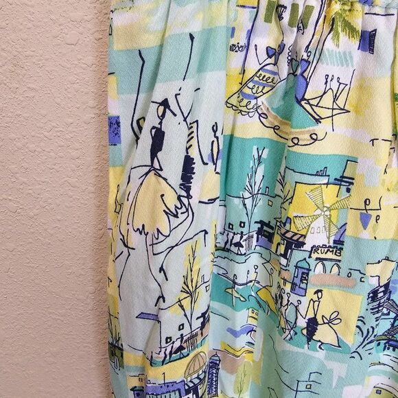 Unique Napa Valley Vintage Maxi Skirt with Side Slits XL - Picture 6 of 7